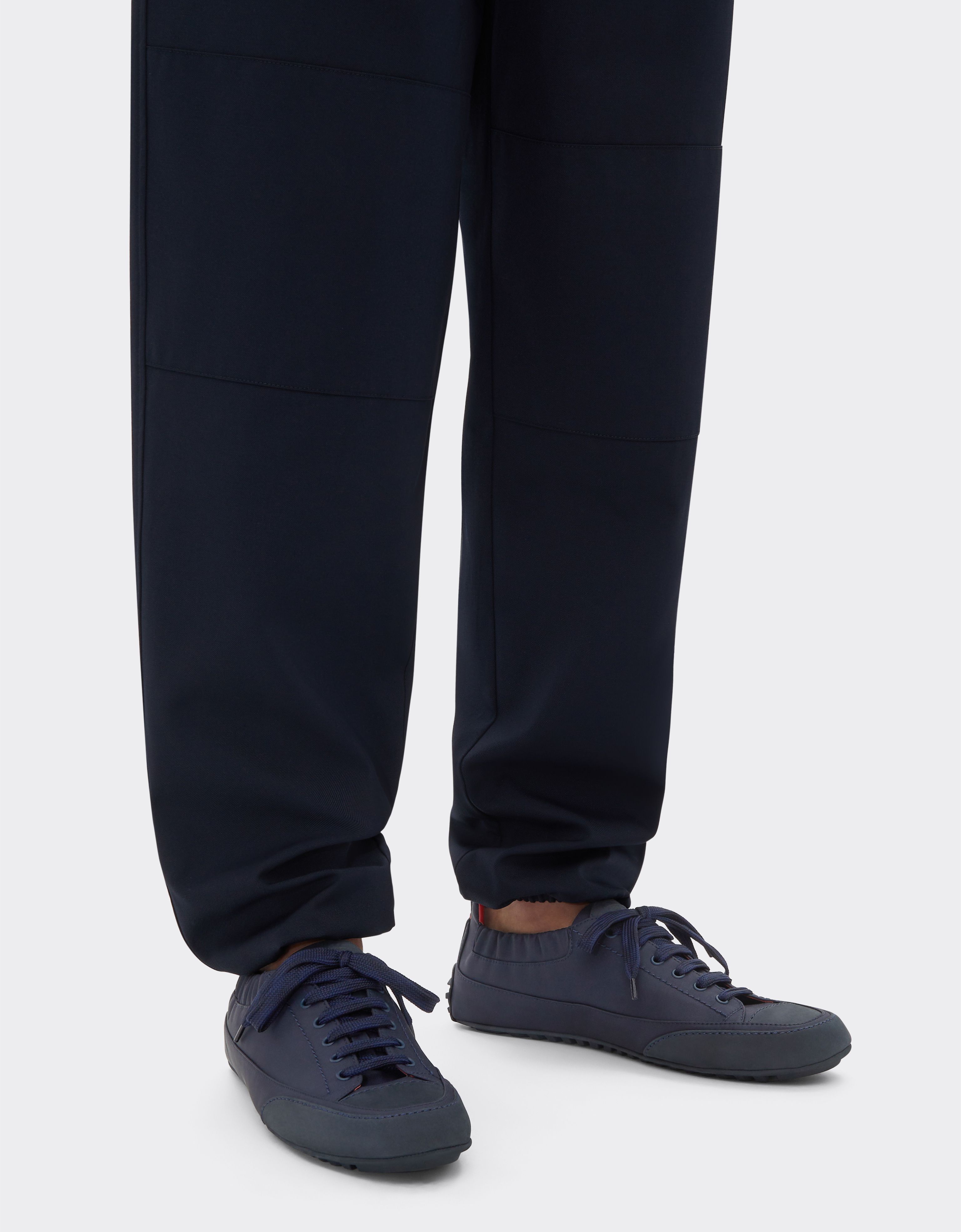 Ferrari Trainers In Q-cycle® And Nubuck In Navy