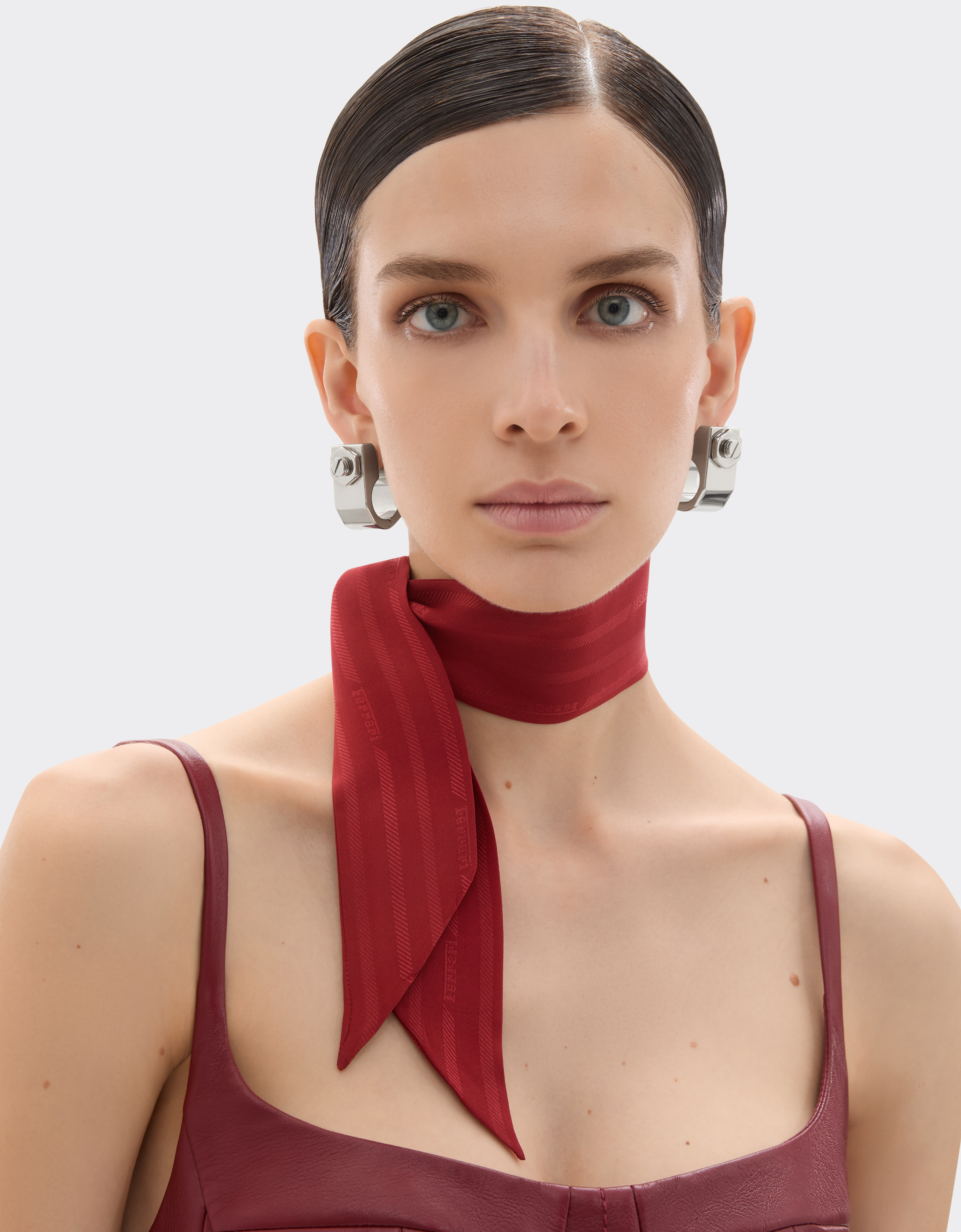 Ferrari Mini Shelley In Silk Twill