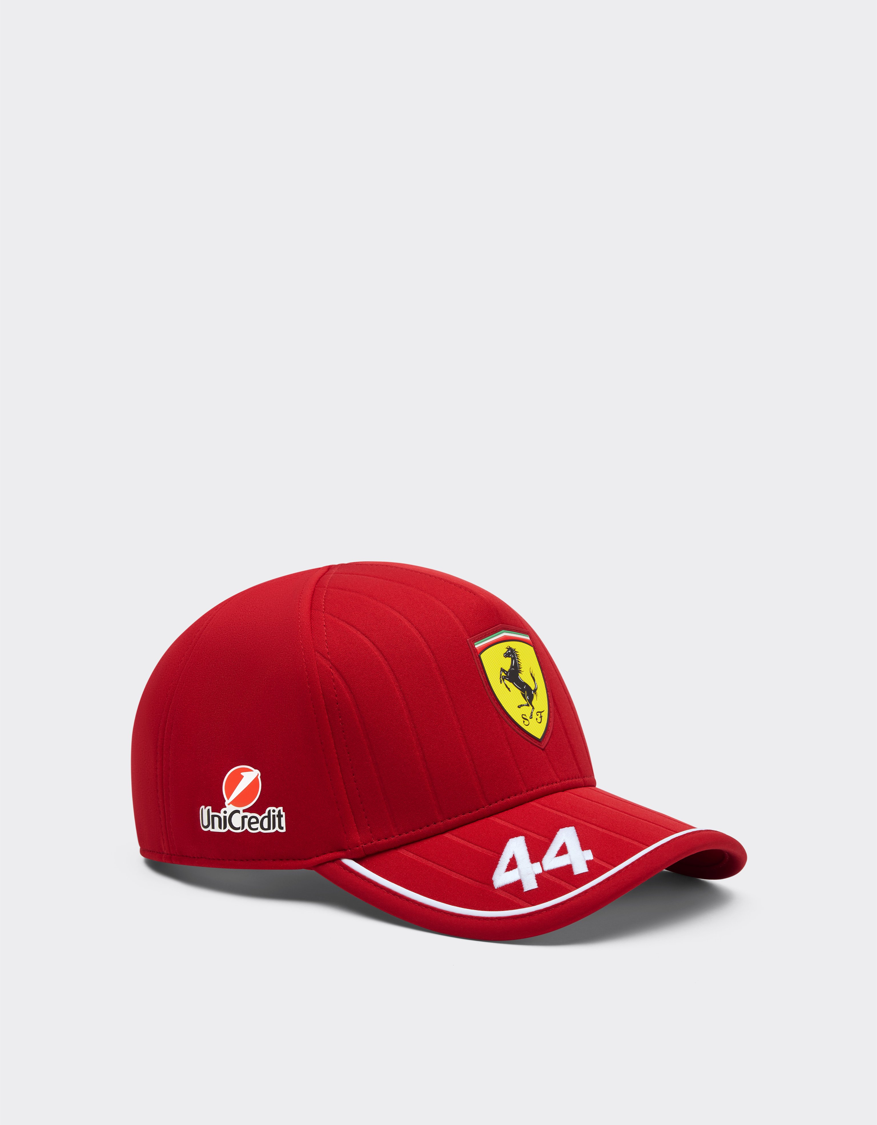 Ferrari Puma For Scuderia Hp 2025 Hamilton Baseball Cap In Cherry