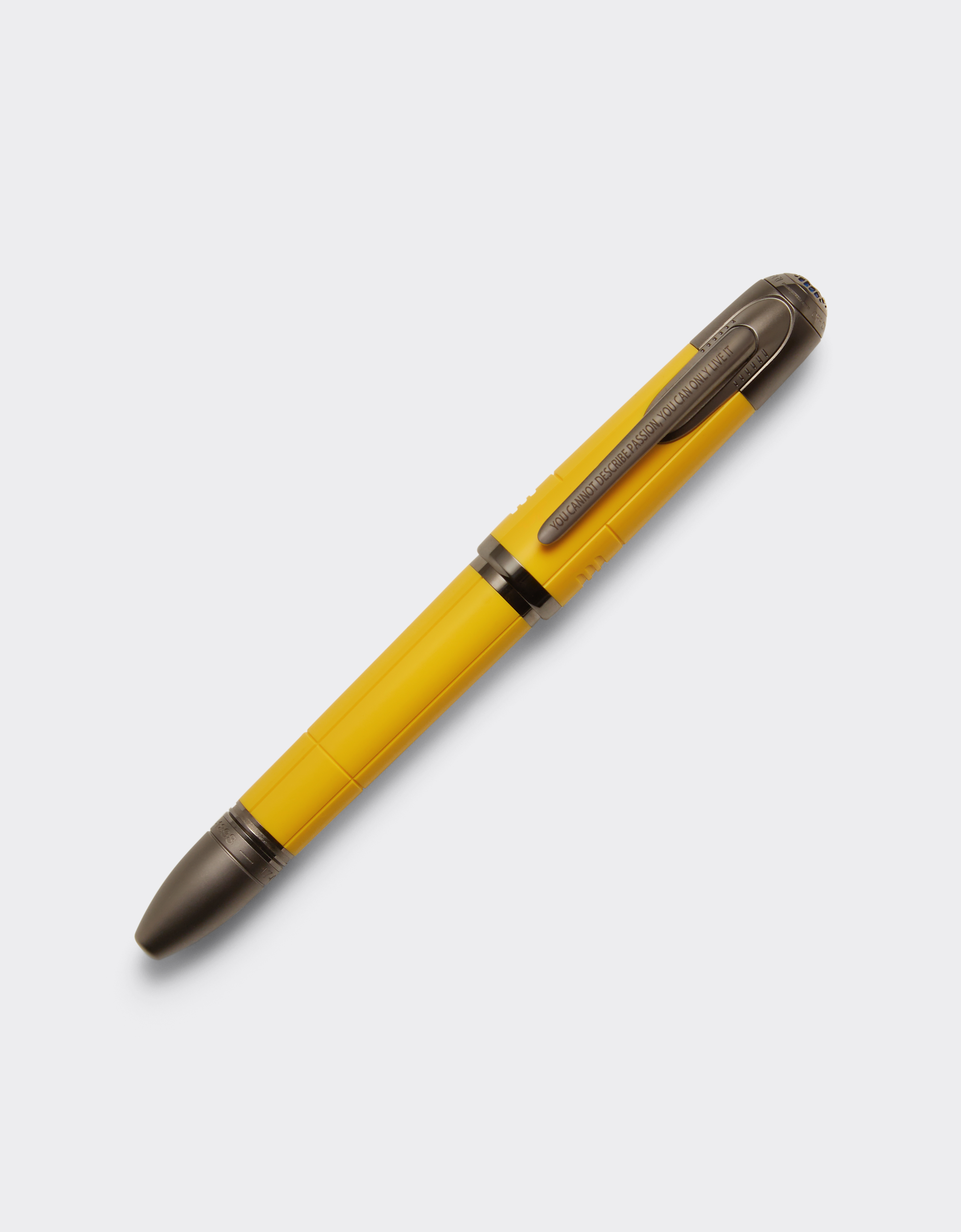  Ferrari Montblanc Great Characters Enzo Ferrari Special Edition Giallo Modena Fountain Pen -  Montblanc For Ferrari Yellow Os 