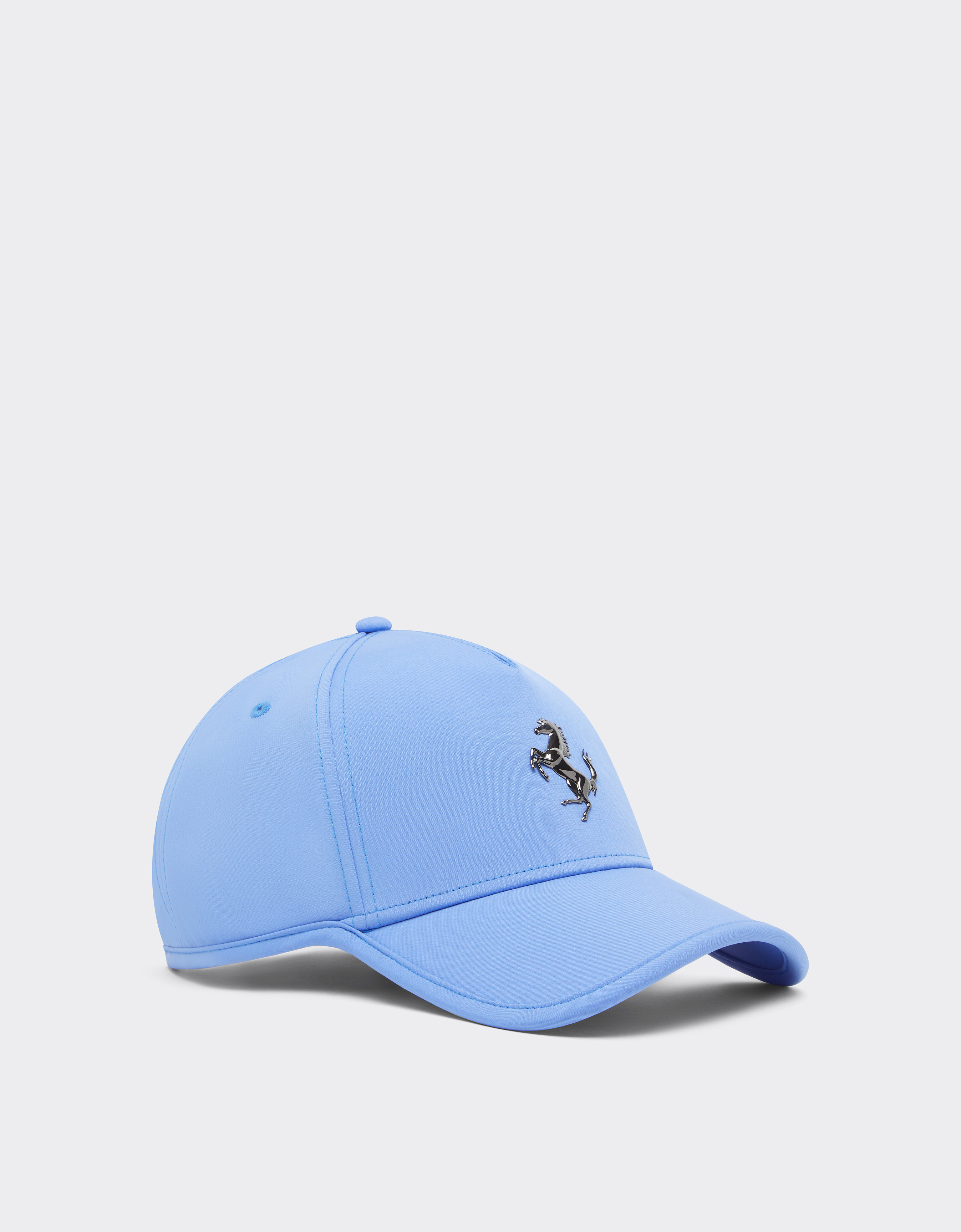  Ferrari Baseballkappe Mit Springendem Pferdchen Aus Metall -  Caps Oxford Blue Os 