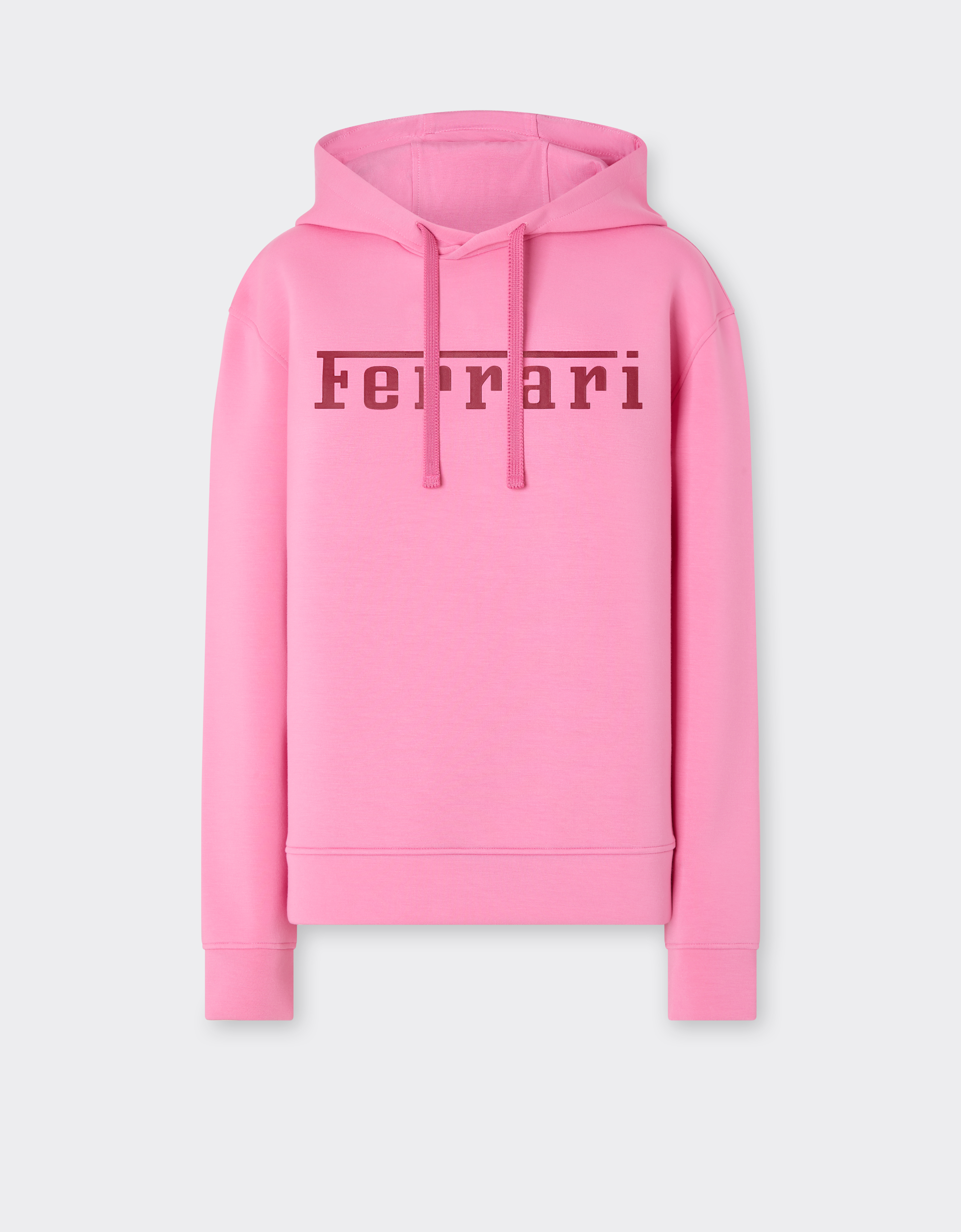  Ferrari Sweat-shirt En Scuba Avec Logo Ferrari Imprimé - Male Sweat-shirts Et Pièces En Maille Fragonard M 
