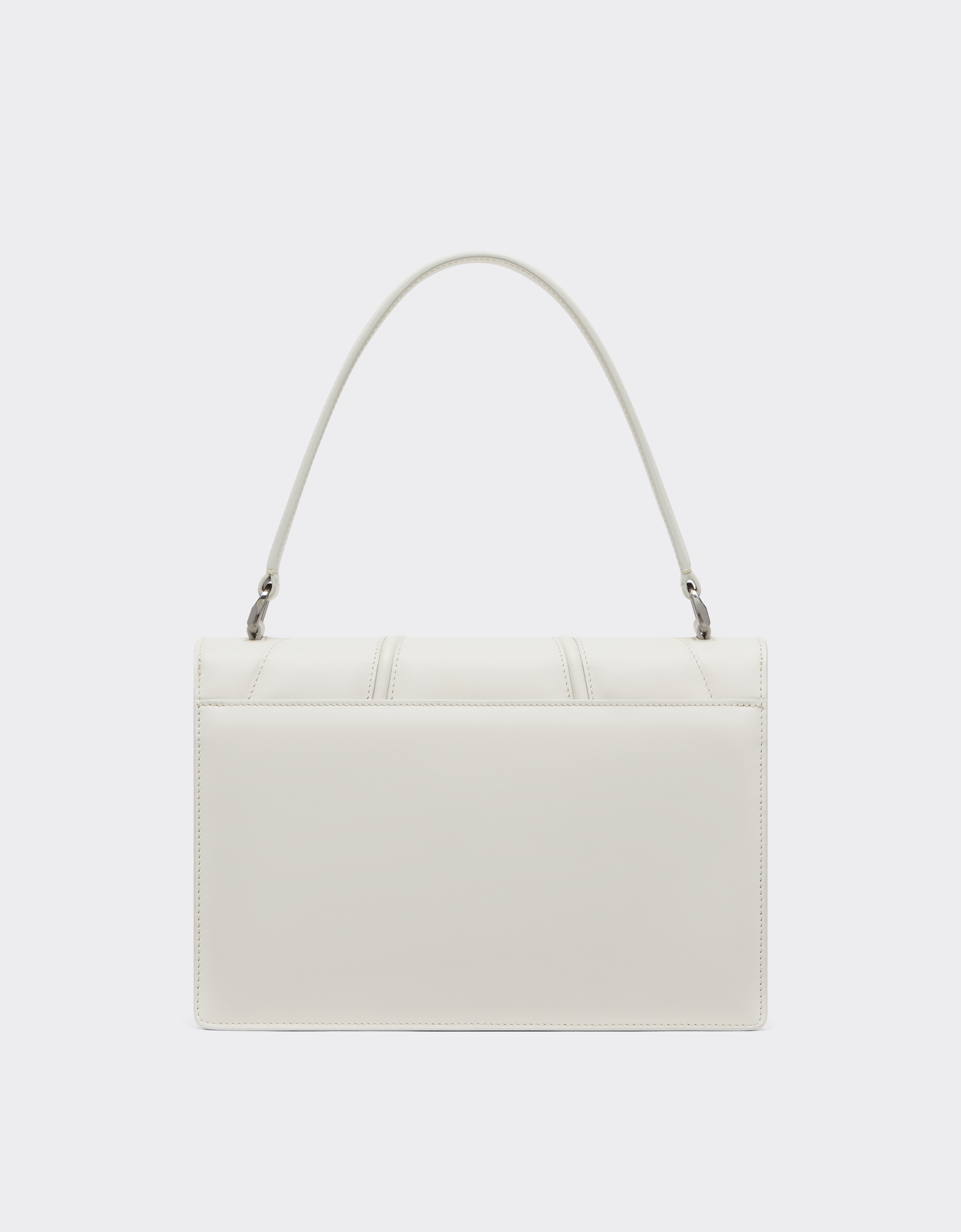 Ferrari Gt Handbag In Leather In Ecru