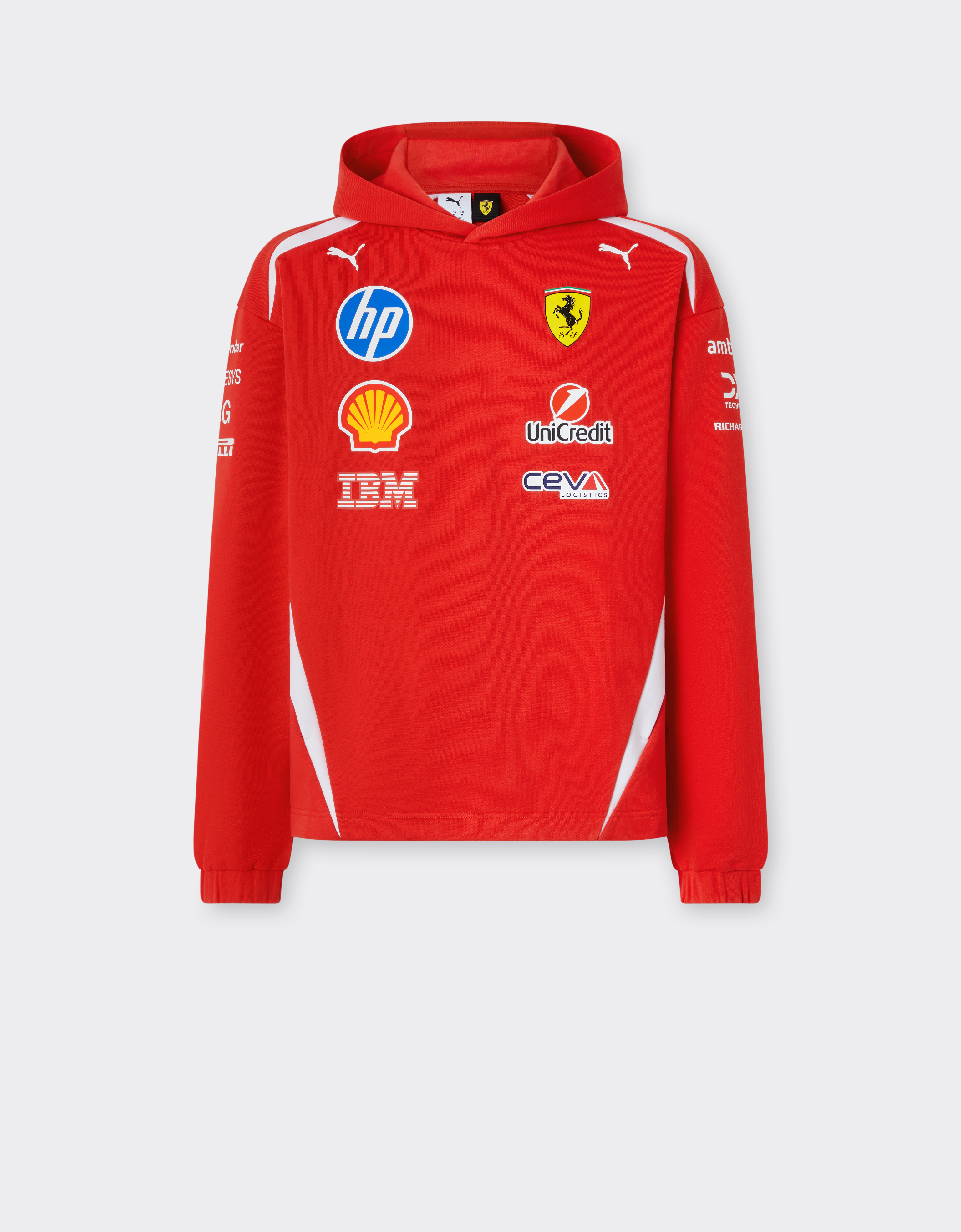 Ferrari Men's Red Replica Drivers Authentic 2026 Puma For Scuderia Hp Sweatshirt - Sweaters Xxl